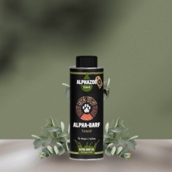 Alpha Barf Futteröl für Hunde / Katzen I Omega 3 6 9 zum Barfen 250ml