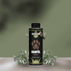 Premium Hanföl für Hunde / Katzen I Entspannung und Fellglanz 250ml