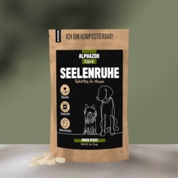 Seelenruhe Tabletten für Hunde I Natürliche Entspannung bei Unruhe 180g