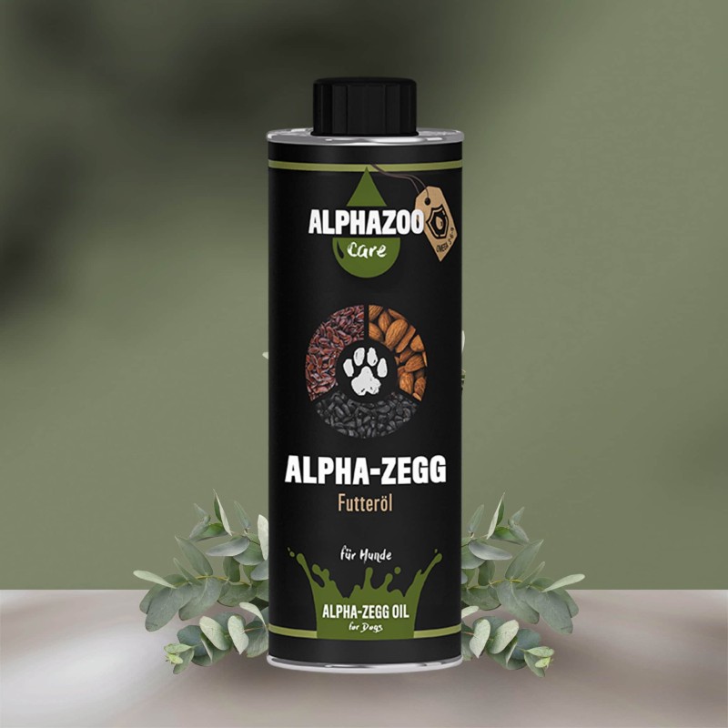 Alpha-Zegg Futteröl für Hunde I Begleitung im Frühling / Sommer 500ml