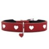 Hundehalsband Hunter Love S/M 35-43 cm Rot