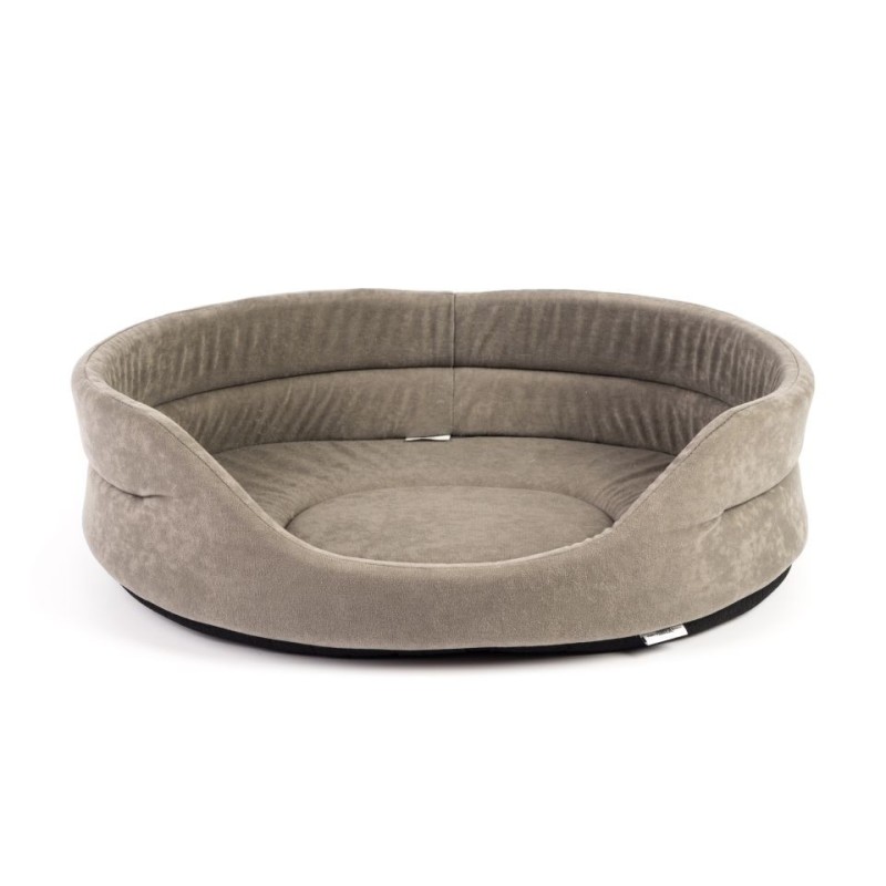 FERA Hundebett oval grau XXS 41x34x14 cm