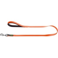 HUNTER Führleine Convenience 1,5cm/1,2m orange neon