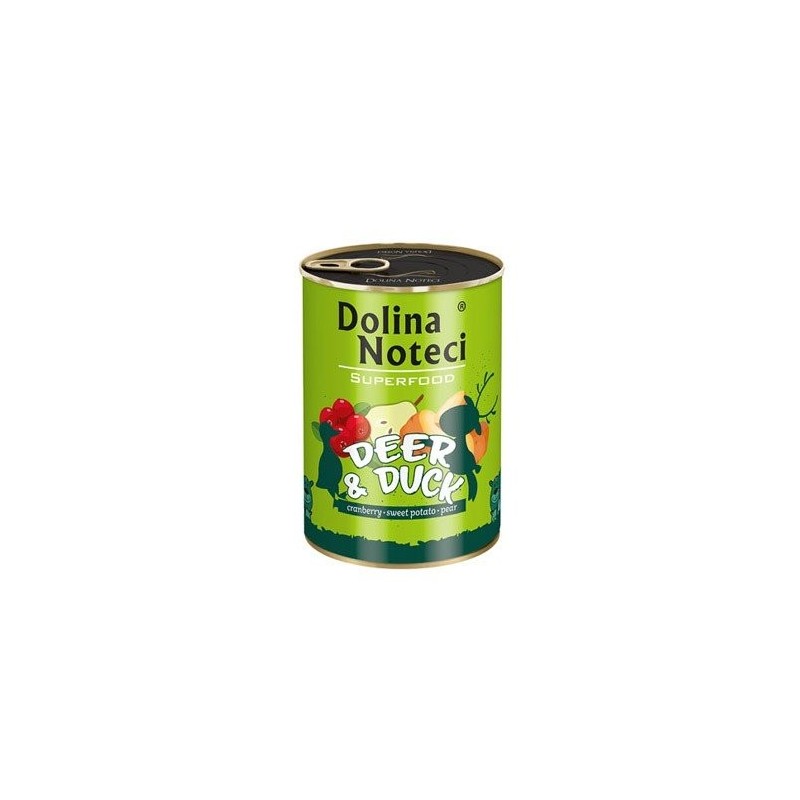 DOLINA NOTECI Premium SuperFood Hirsch und Ente 400 g