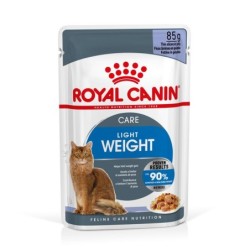 ROYAL CANIN Ultra Light Gravy Nassfutter in Soße für übergewichtige Katzen 12x85g