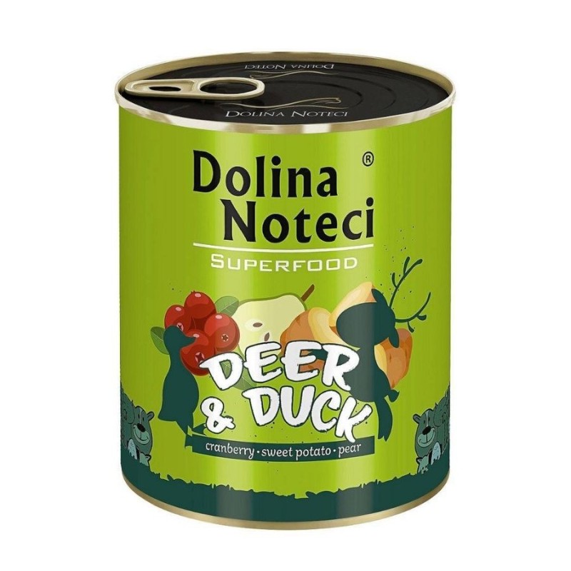 DOLINA NOTECI Premium SuperFood Hirsche und Enten 800 g