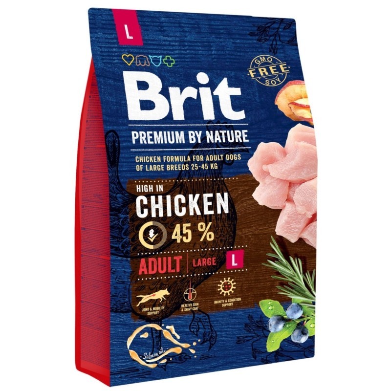 BRIT Premium By Nature Adult Large L 3 kg