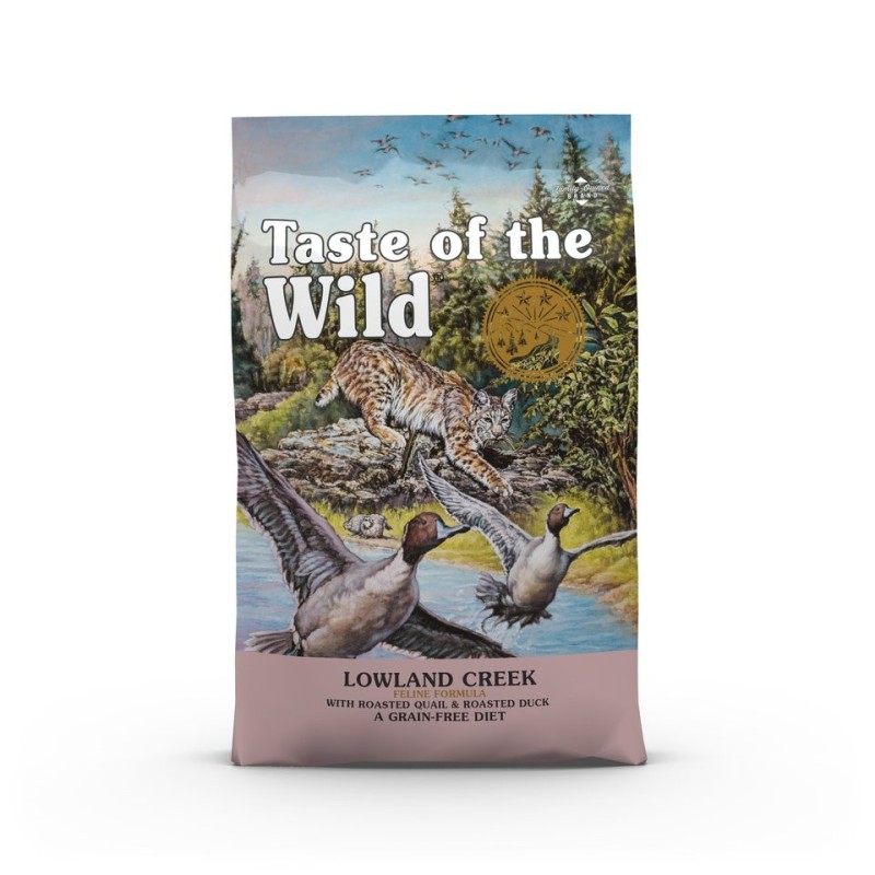 TASTE OF THE WILD Lowland Creek 6,6 kg Gebackene Wachtel und Ente