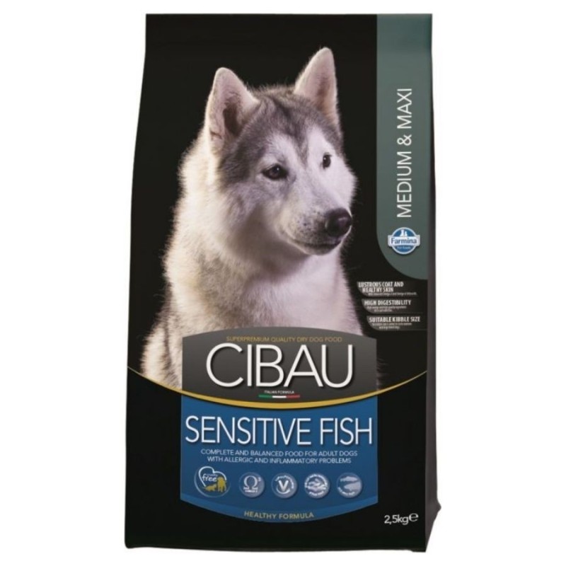 CIBAU Sensitive Fish Medium  und  Maxi 2.5 kg