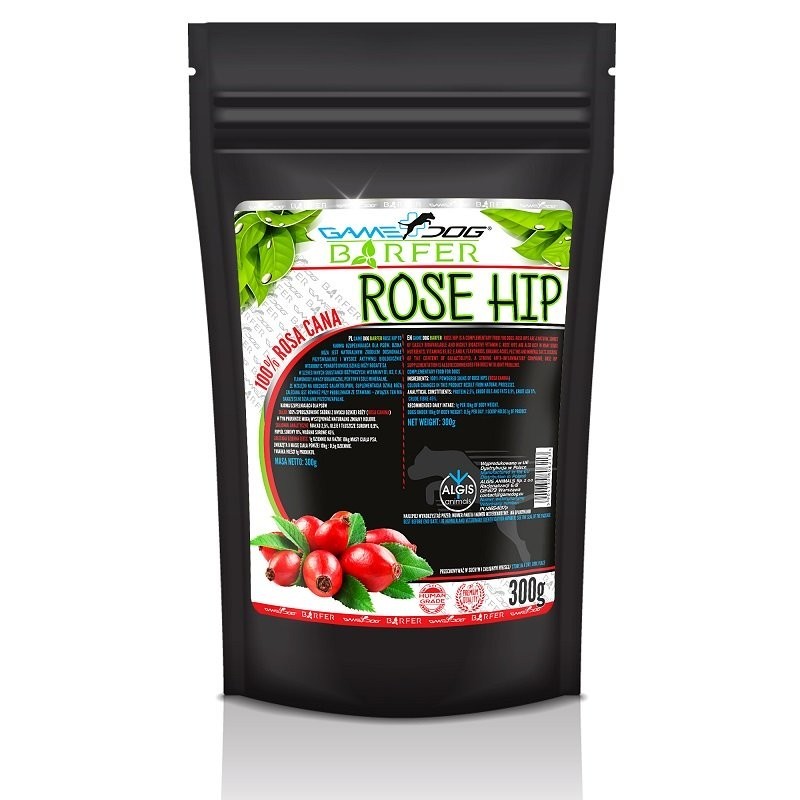 GAME DOG BARFER Rose hip 300 g Wildrosen