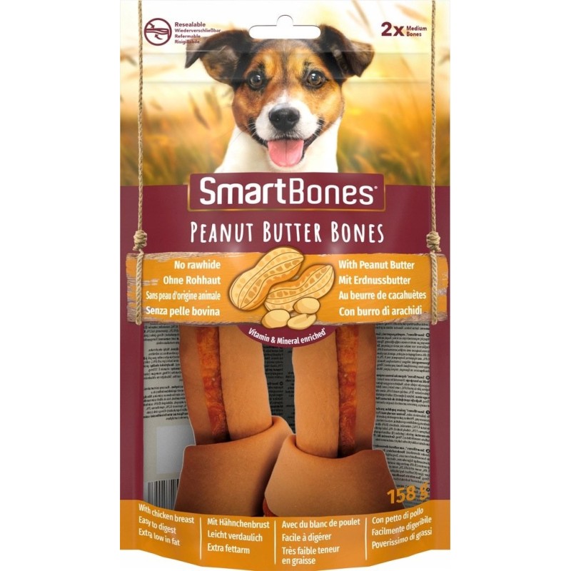 Smart Bones Peanut Butter medium 2 St