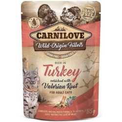 CARNILOVE Turkey  und  Valerian 24 x 85g