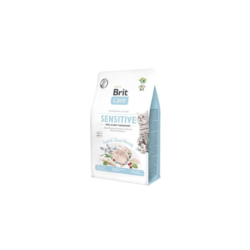 BRIT Care Cat Grain-Free Insect  und  Herring Sensitive 2 kg