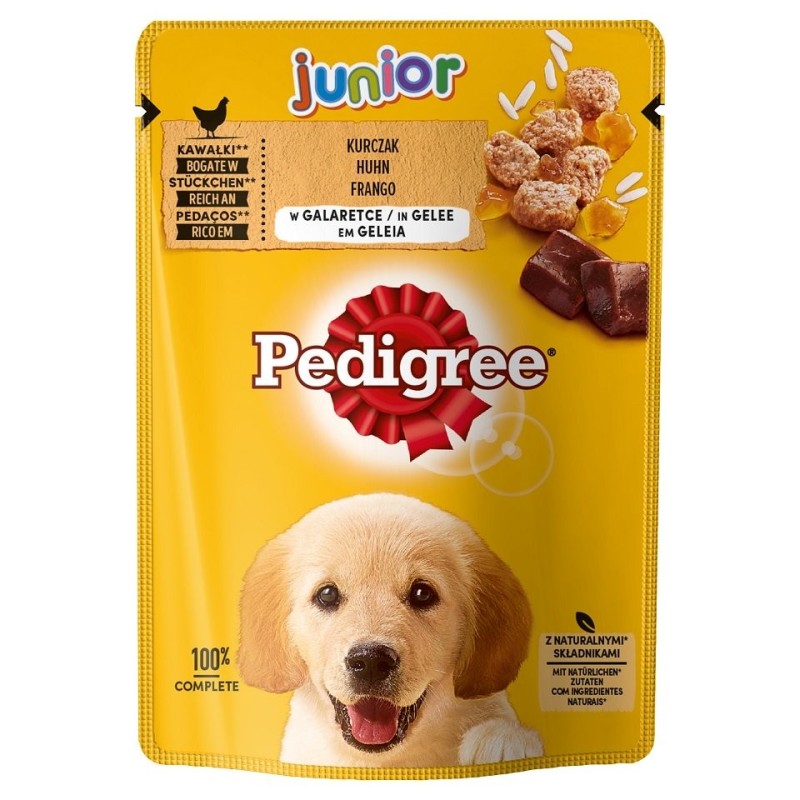 PEDIGREE Mit Huhn und Reis Gelee 100g x24