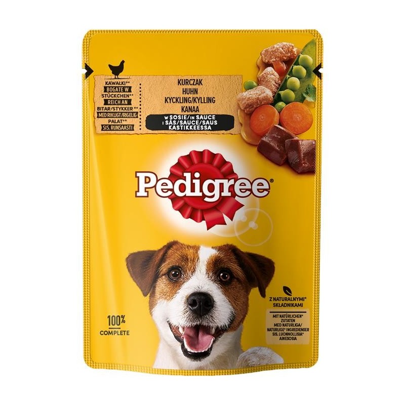 PEDIGREE Vital Protection Portionsbeutel mit Huhn und Gemüse in Sauce 24 x 100g