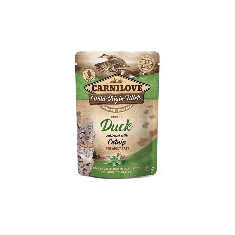 CARNILOVE Rich in Duck with Catnip 24 x 85 g