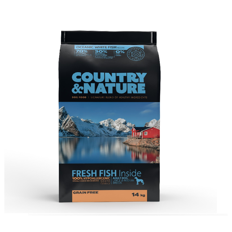 COUNTRY und NATURE Ocean White Fish Recipe Weißer Fisch 3 kg