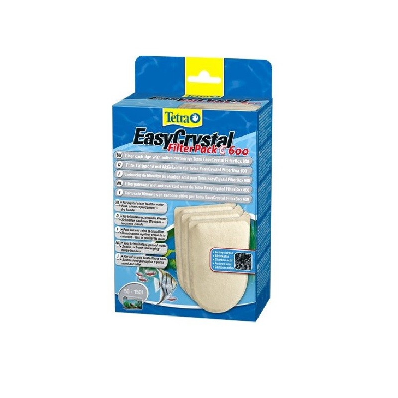 TETRA EasyCrystal Filter Pack C600 mit Aktivkohle