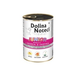 DOLINA NOTECI Premium Junior für Hunde kleiner Rassen reich an Putenherzen mit Gänseleber 400 g