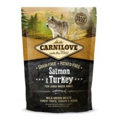 CARNILOVE Salmon und Turkey Adult large breed Lachs Truthahn 4 kg