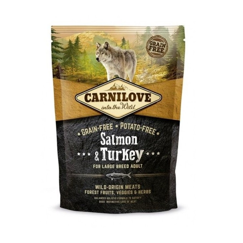 CARNILOVE Salmon und Turkey Adult large breed Lachs Truthahn 4 kg