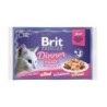 BRIT Premium Cat Pouch Dinner Plate Jelly 340 g (4 x 85 g)