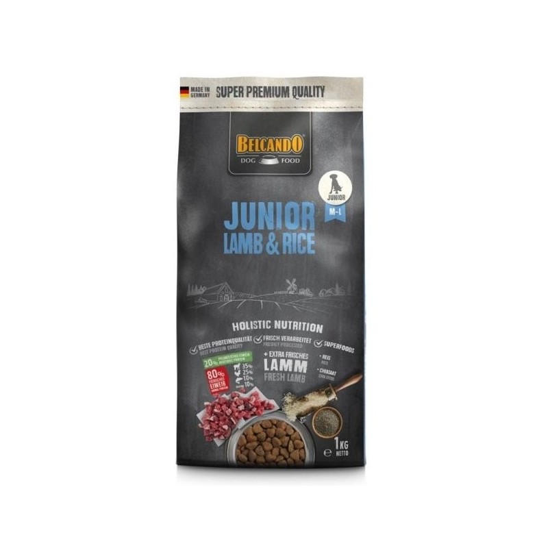 BELCANDO Junior Lamb  und  Rice M-L 1 kg