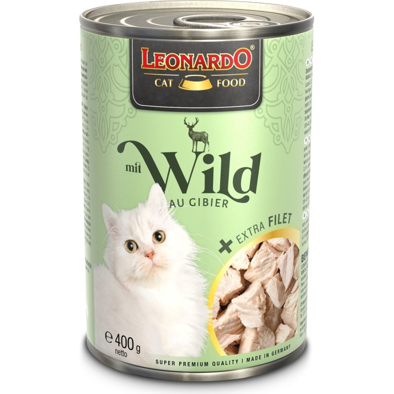 Leonardo Wild mit extra Filetstückchen - 400 g