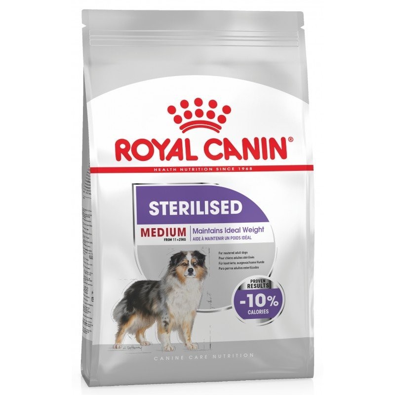 ROYAL CANIN Medium Sterilised Trockenfutter für erwachsene sterilisierte Hunde großer Rassen 12 kg