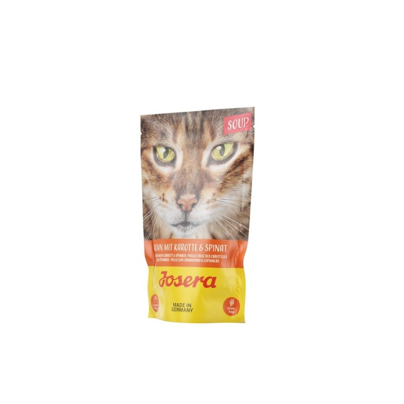 JOSERA Soup Huhn mit Karotte  und  Spinat 16 x 70 g