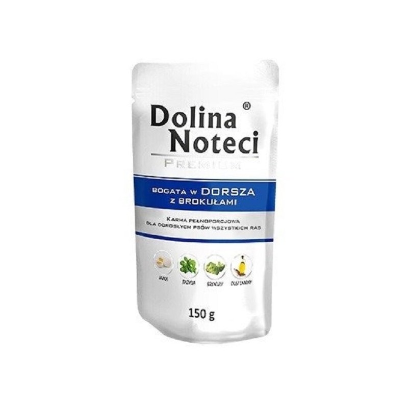 DOLINA NOTECI Premium Reich an Kabeljau und Brokkoli 150 g