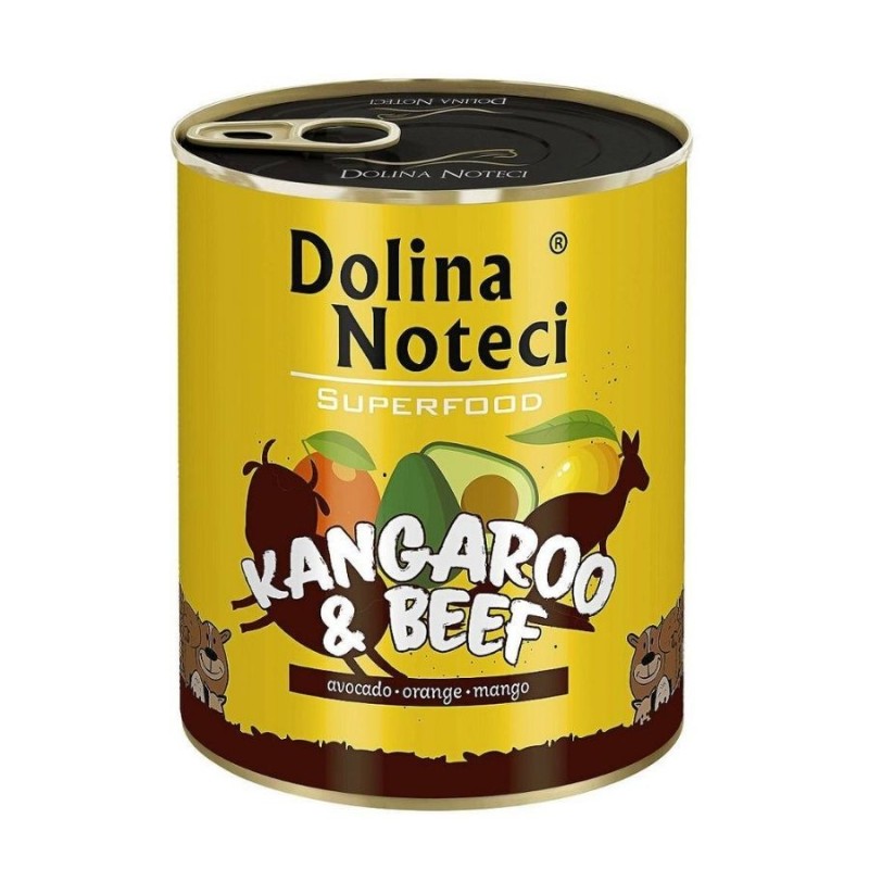 DOLINA NOTECI Premium SuperFood Känguru und Rindfleisch 800 g