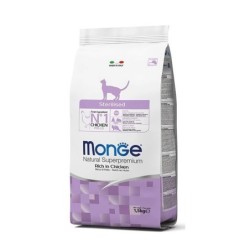 MONGE Cat Sterilised kastriertes Katzenfutter 400g