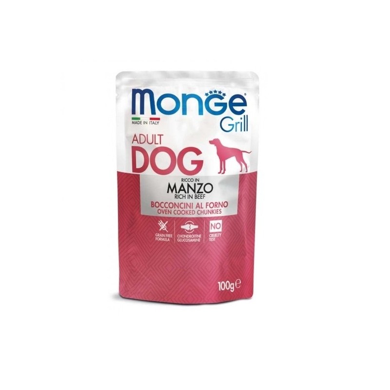 MONGE Grill mit Rindfleisch 100g