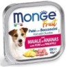 MONGE Fruit Dog Pastete mit Schweinefleisch und Ananas 100 g