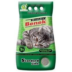 BENEK Super Standard Green Forest Bentonitstreu 10 L (5 L x 2)