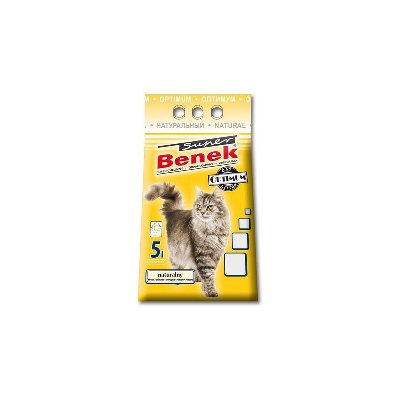 BENEK Super Optimum natürliche Bentonitstreu 5 L x 2 (10 L)