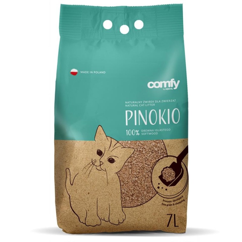 COMFY Pinokio klumpende Katzenstreu 7L