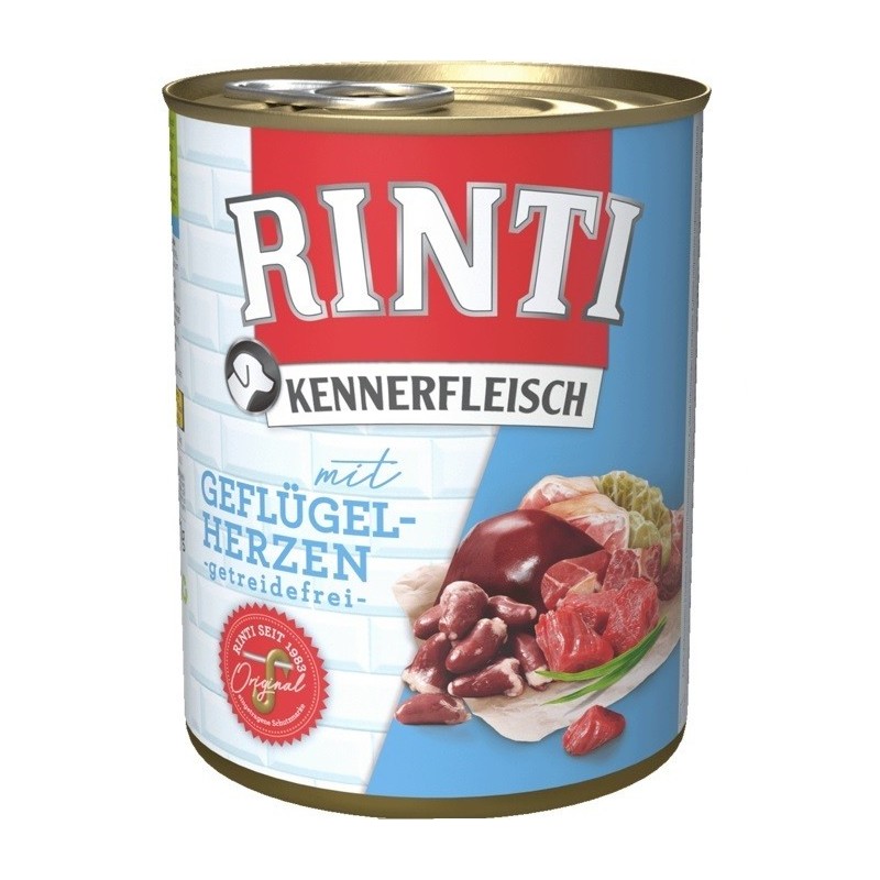 RINTI Kennerfleisch Geflügelherzen 800 g