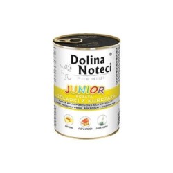 DOLINA NOTECI Premium Junior für Hunde kleiner Rassen reich an Hühnermägen mit Kalbsleber 400 g