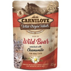 CARNILOVE Rich in Wild Boar enriched with Chamomile 85g