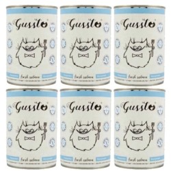 GUSSTO Cat Fresh Salmon 6x400 g