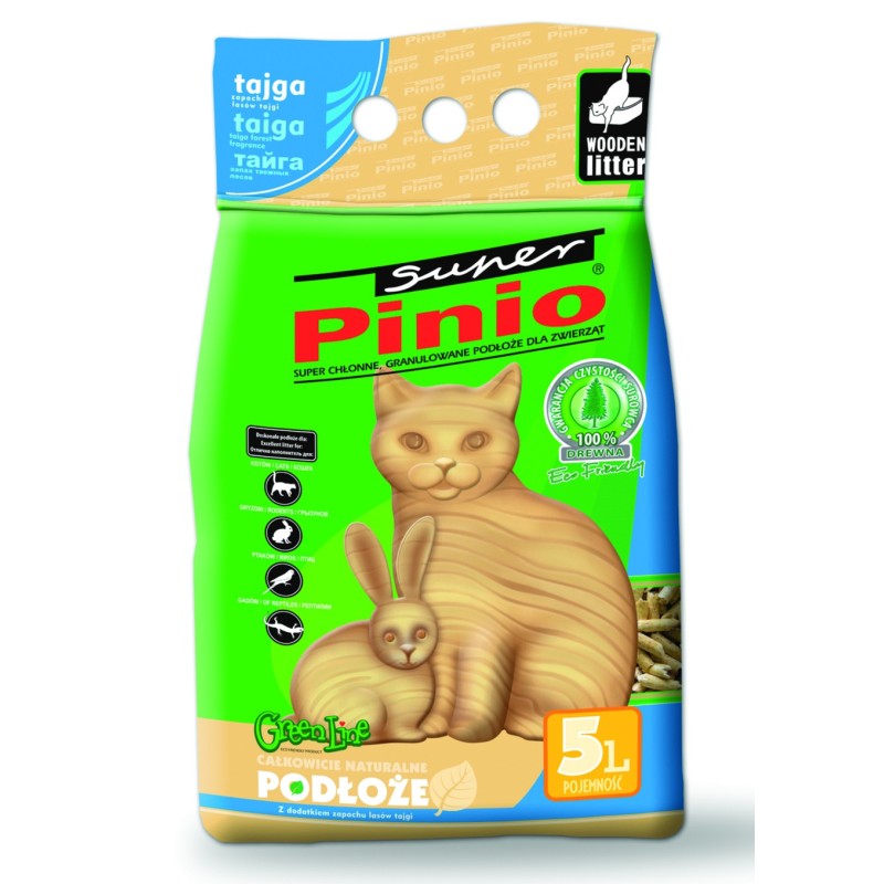 BENEK Super Pinio Katzenstreu Taiga 5l