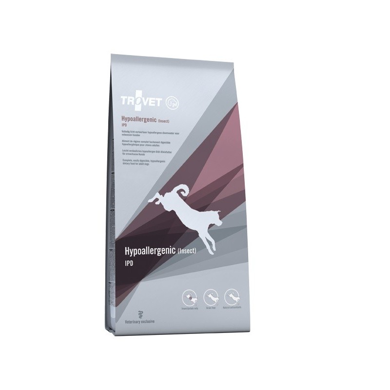 TROVET Hypoallergenic Insect IPD Hundetrockenfutter 3 kg