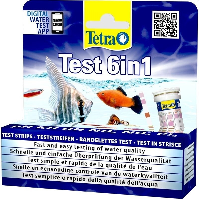 TETRA Test 6in1 Wassertest 10 St