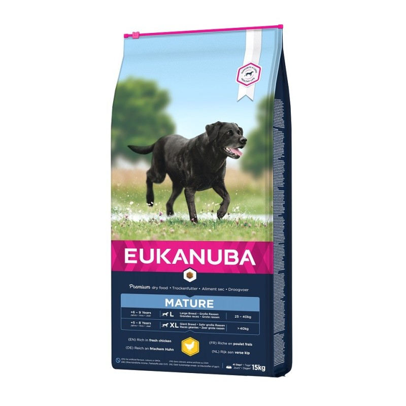 EUKANUBA Thriving Mature Large Breed reich an frischem Huhn 15kg