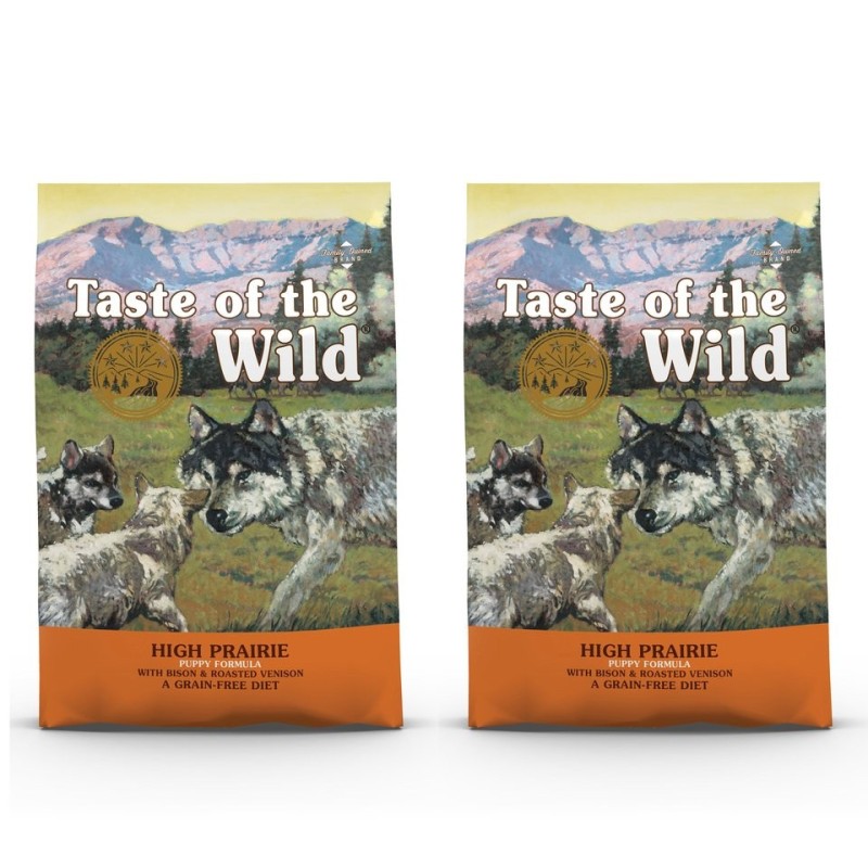 TASTE OF THE WILD High Prairie Puppy 24.4 kg (2 x 12,2 kg)