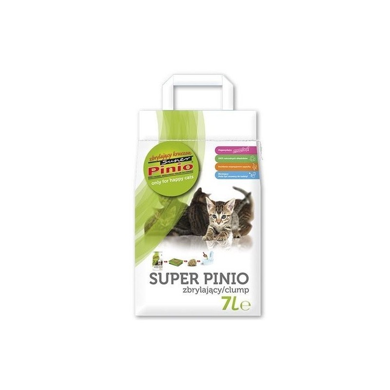 BENEK Super pinio Mais-Katzenstreu Tropical 7 l