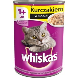 WHISKAS Nassfutter mit Huhn...