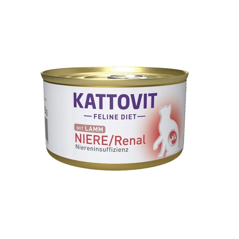 KATTOVIT Feline Diet Niere/Renal Lamm 85 g